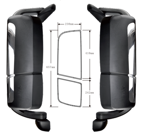  For Dongfeng Chenglong H7 High Quality Rear View Mirror