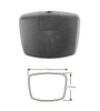  For Shacman Delong X3000 High Quality Rear View Mirror