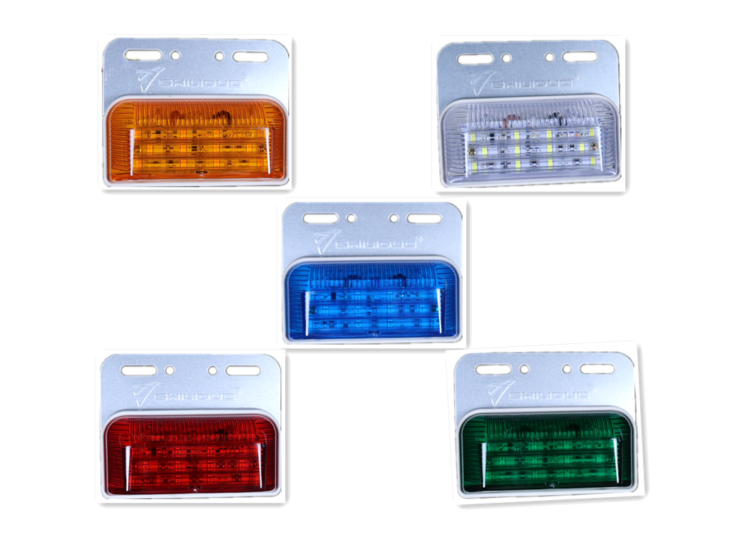 Muti Color LED Side Marker Light Signal Trailer Parts