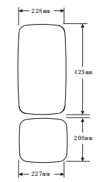  For FAW Aowei High Quality Rear View Mirror