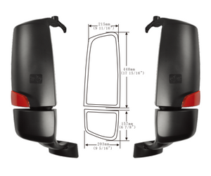  For Shacman Delong M3000 High Quality Rear View Mirror