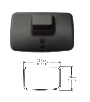  For Dongfeng Tianlong High Quality Rear View Mirror