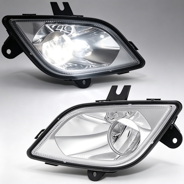 2018-2024 Freightliner Cascadia Fog Lights "Chrome LED"