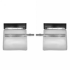 Truck-Universal Universal Quarter Fenders "Chrome 24"" x 24"" Stainless Steel"