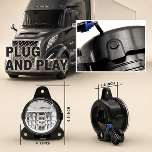 2018-2020 Volvo VNR 300/400/640 Fog Lights 
