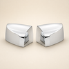 2004-2017 Volvo VNL Hood Mirror Covers Chrome