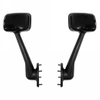 2008-2017 Freightliner Cascadia Hood Mirrors Black