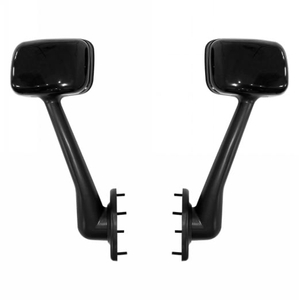 2008-2017 Freightliner Cascadia Hood Mirrors Black