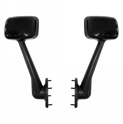 2008-2017 Cascadia Hood Mirrors Black