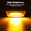 "2013-2017 2011-2015 2014-2015 2015-2019" "Kenworth Peterbilt" "T680 T700 T880 576" Turn Signal Lights "LED Amber Lens + Amber Light"