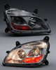 2013-2020 Peterbilt "2013-2020 579 2011-2018 Peterbilt 587" Headlights "Black Clear Lens"