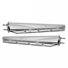 Truck-Universal Universal Mud Flap Hanger "30"" Length 2.5"" Bolt Spacing With Spring Loaded With Reflective Strip Sticker"