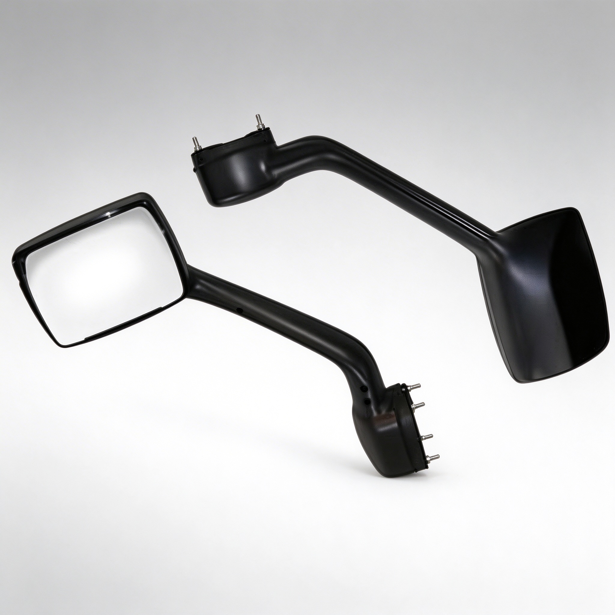 "2013-2020 2010-2017" "Kenworth Peterbilt" "T680 579/587" Hood Mirrors Black