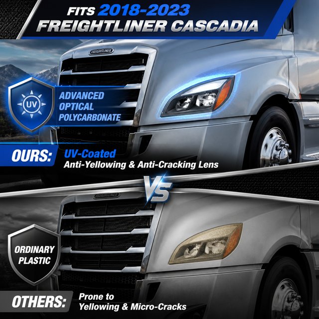Led Headlights For Freightliner Cascadia 2018+