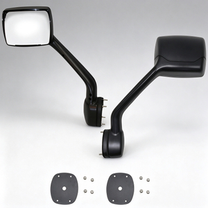 "2013-2020 2010-2017" "Kenworth Peterbilt" "T680 579/587" Hood Mirrors Black