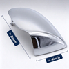 "2013-2021 2010-2021" "Kenworth Peterbilt" "T680 579/587" Hood Mirror Covers Chrome