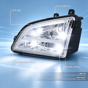 2018+ Volvo VNL Fog Lights "Chrome LED"