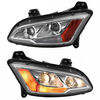 2022+ Peterbilt 579 Headlights Clear Lens