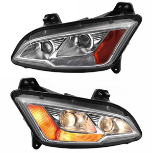 2022+ Peterbilt 579 Headlights Clear Lens