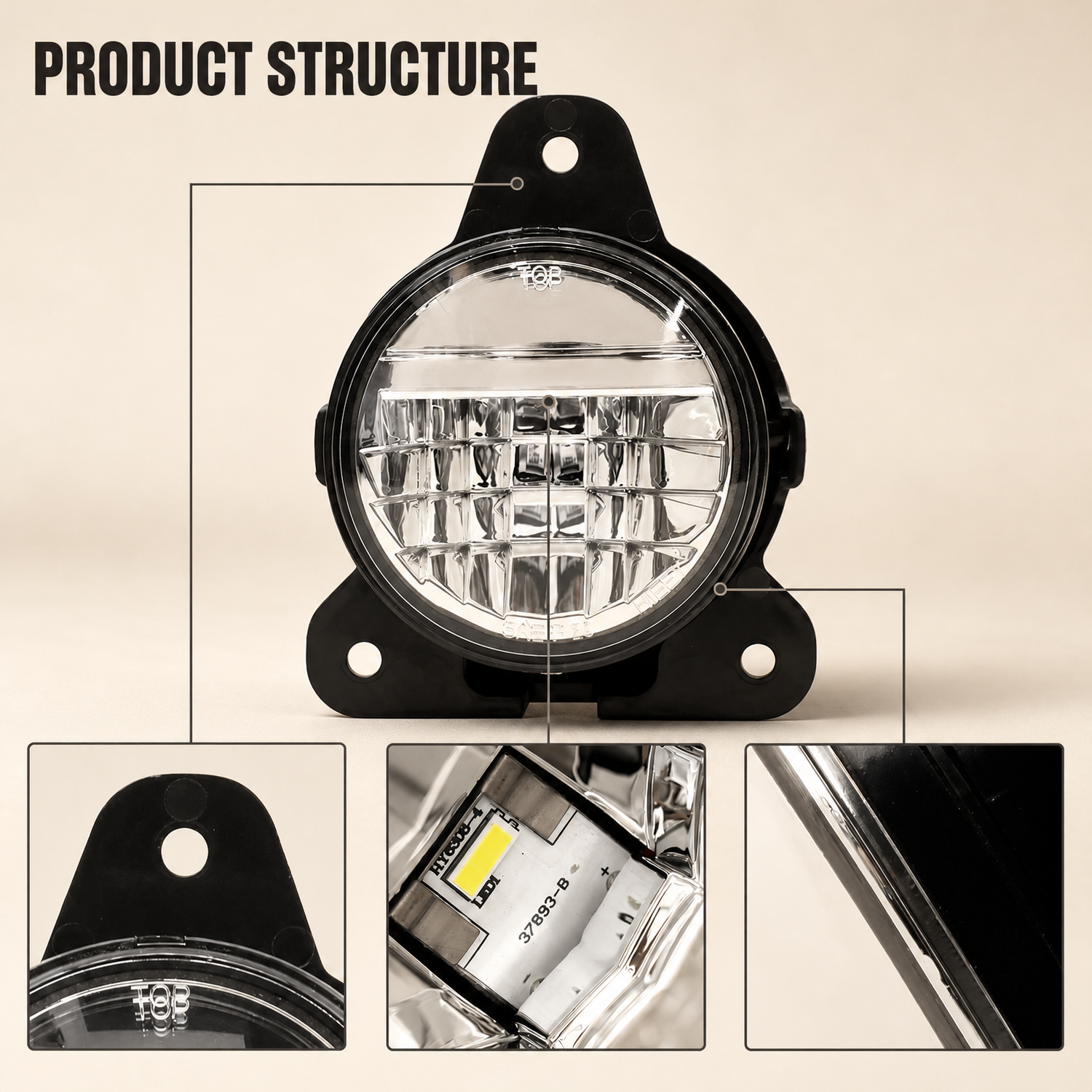 2018-2020 Volvo VNR 300/400/640 Fog Lights 
