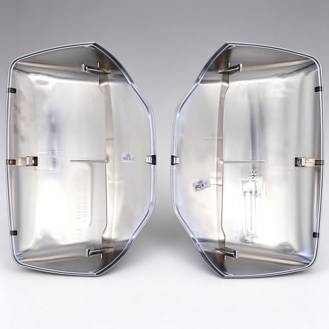 '2013-2021 2010-2021' 'Kenworth Peterbilt' 'T680 579/587' Hood Mirror Covers Chrome