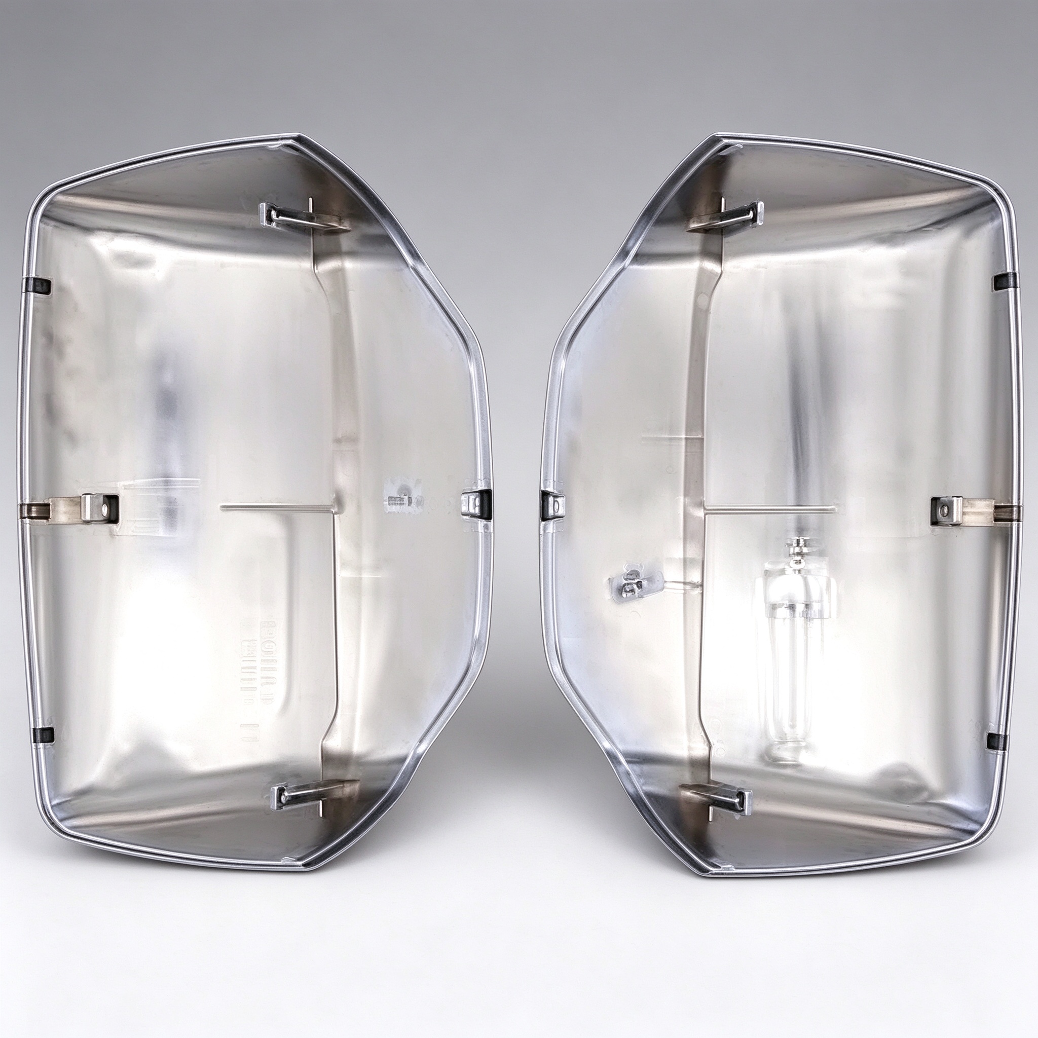 "2013-2021 2010-2021" "Kenworth Peterbilt" "T680 579/587" Hood Mirror Covers Chrome