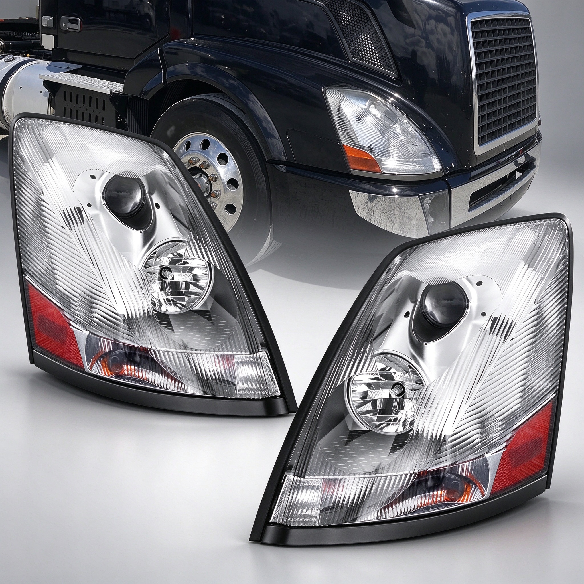 "2004-2015 2004-2018" Volvo "VNL VNM" Headlights 