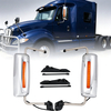 2008-2018 International ProStar/DuraStar/TranStar/WorkStar Hood Mirrors Chrome